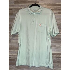 Peter Millar Short Sleeve Polo, Green, Summer Comfort, Large #121
